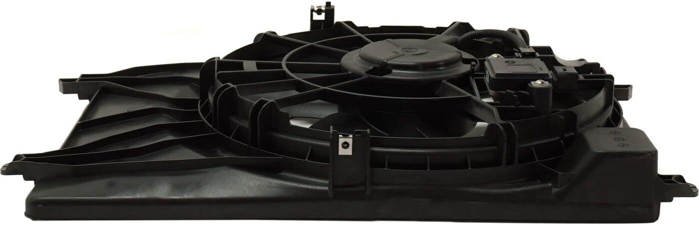 Front Radiator Single Fan Assembly Direct Replacement Compatible with 2016-2021 Hyundai Tucson / 2017-2022 Kia Sportage HY3115155 25380D3600