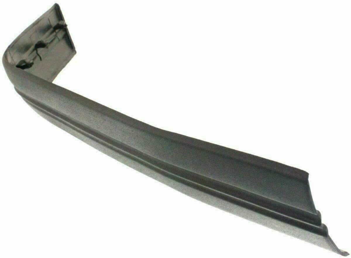 Front Bumper Chrome + Moldings Center + Left Driver & Right Passenger Side Direct Replacement Compatible With Ford F-Series/Bronco 1992-1996 FO1002254 FO1057272 FO1058271 FO1059271