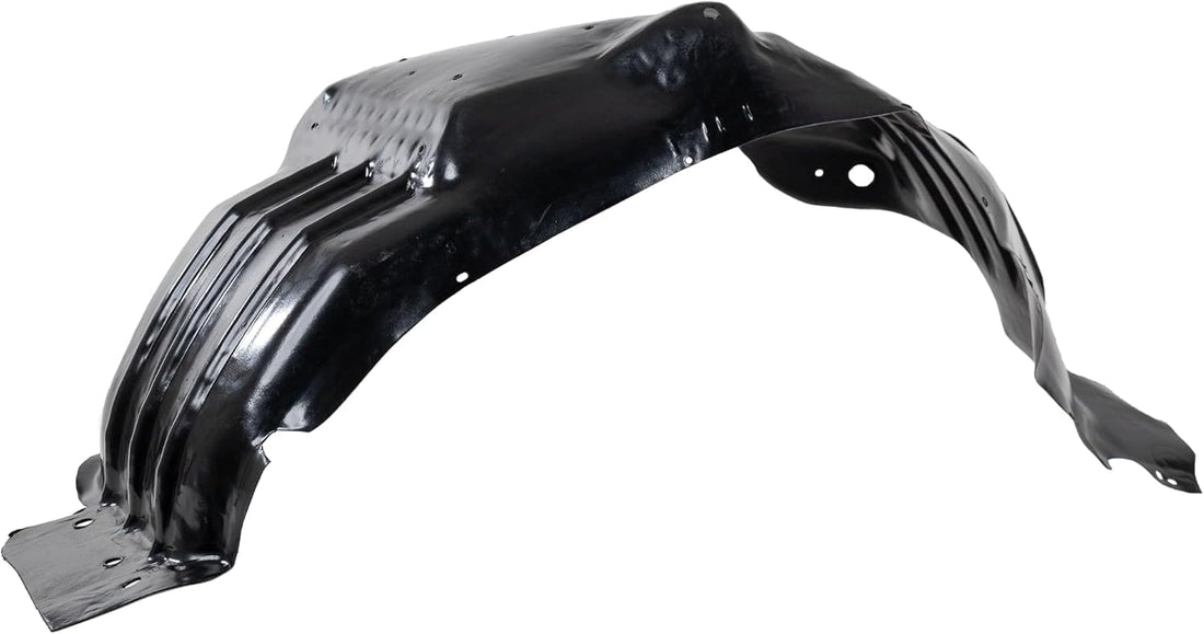 Front Fender Liner Left Driver Side Direct Replacement Compatible With 1987-1997 Ford F-Series FO1246104 F4TZ16055A