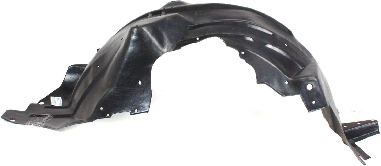 Front Fender Liner Right Passenger Side Direct Replacement Compatible With 2005-2007 Ford F-Series Super Duty FO1251137 5C3Z16054AA