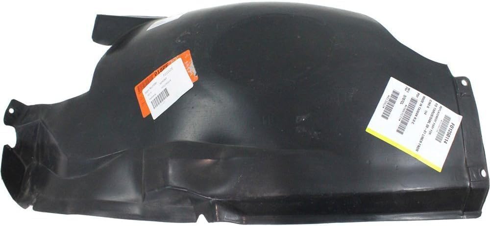 Front Section Fender Liner Left Driver Side Direct Replacement Compatible With 2000-2007 Ford Taurus/Mercury Sable FO1250114 YF1Z16103AA