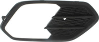 Front Fog Light Cover Textured Left Driver Side Direct Replacement Compatible With 2017-2019 Ford Escape FO1038164 GJ5Z17K946AB