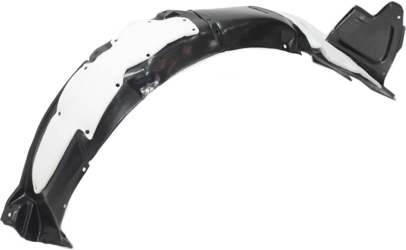 Front Fender Liner Right Passenger Side Direct Replacement Compatible With 2014 Hyundai Sonata HY1249135 868123Q700