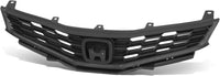 Front Grille Dark Gray Shell and Insert Textured Direct Replacement Compatible With 2012-2014 Honda Fit HO1200219 71121TK6A11