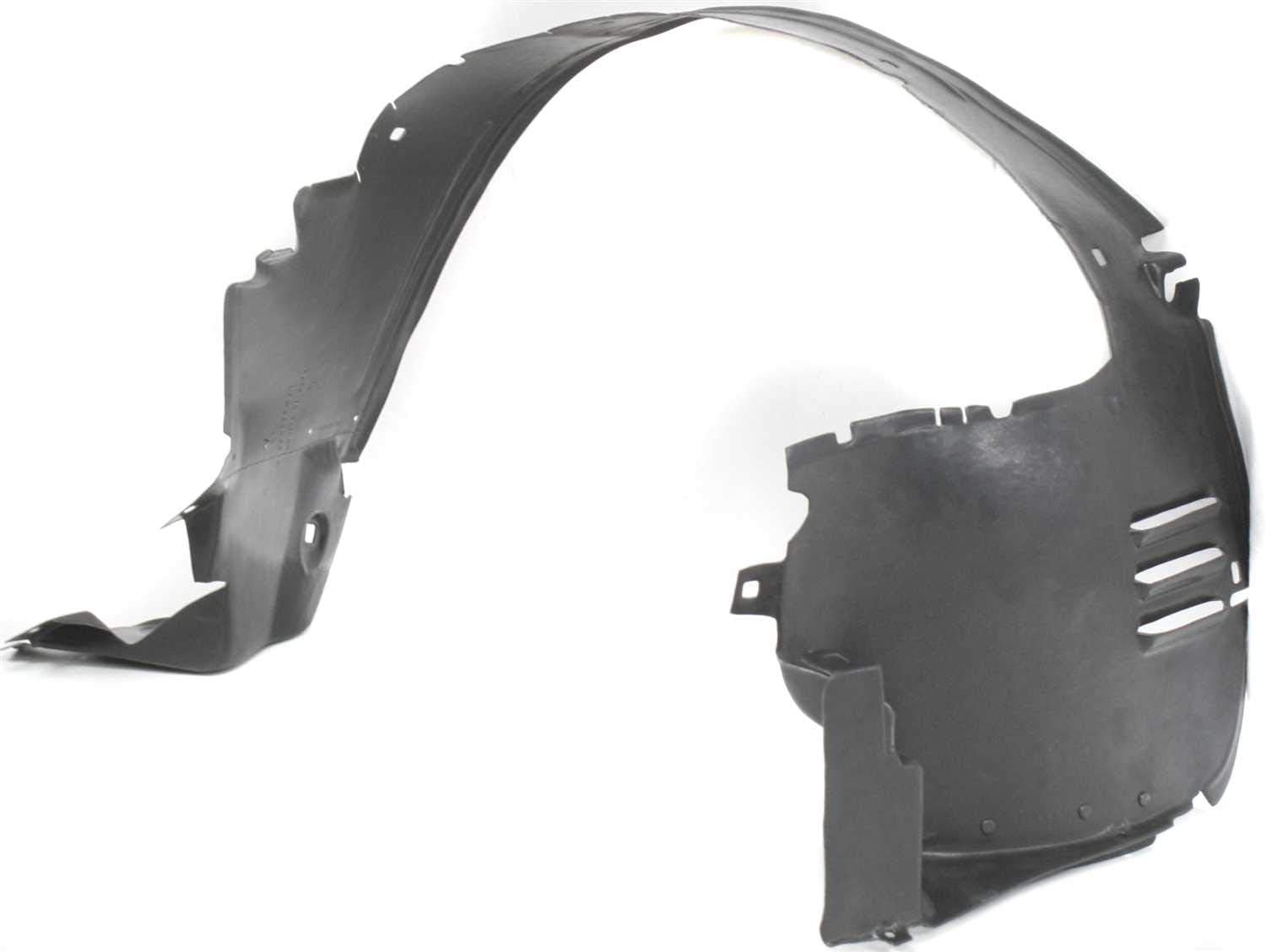 Front Fender Liner Rear Section Right Passenger Side Direct Replacement Compatible With 2009-2012 Volkswagen Passat CC VW1249110 3C8805978A
