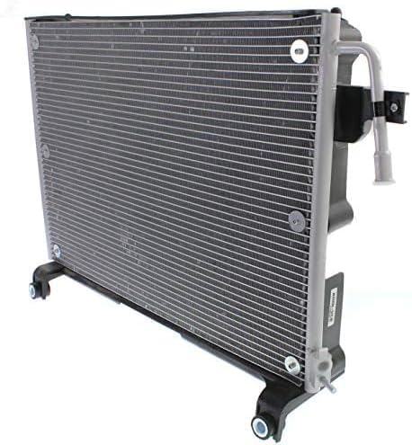 Front A/C Condenser Aluminum Core Direct Replacement Compatible With 1998-2001 Dodge Ram 1500 2500 3500 CH3030131 55055824AC