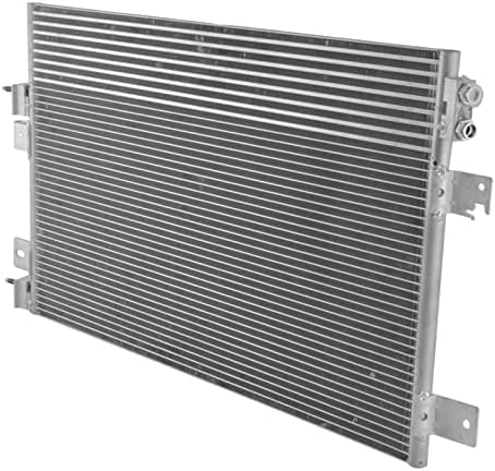 Front A/C Condenser Aluminum Core Direct Replacement Compatible With 2007-2010 Chrysler Sebring / 2008-2014 Dodge Avenger CH3030228 68004053AA
