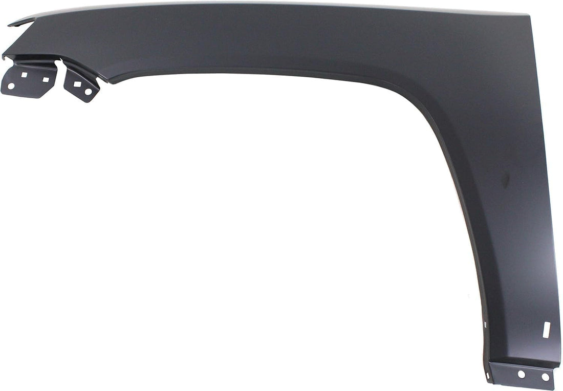 Front Fender Primed Steel Right Passenger Side Direct Replacement Compatible With 2011-2017 Jeep Compass CH1241276 68085303AB