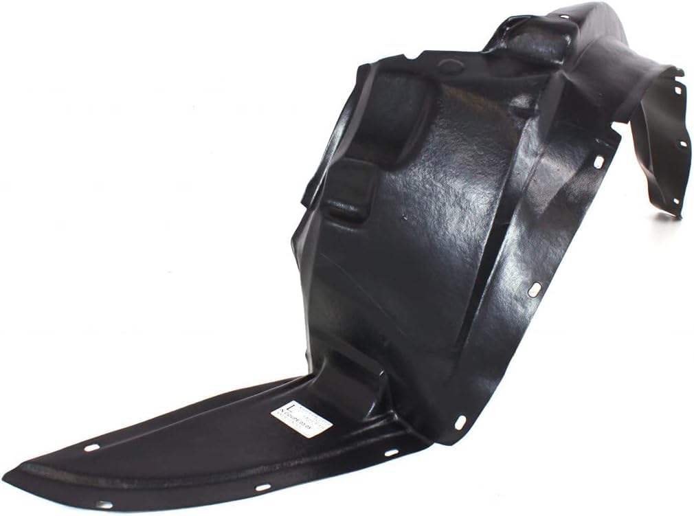 Front Fender Liner Left Driver Side Direct Replacement Compatible With 2003-2007 Saturn Ion GM1250104 10365802