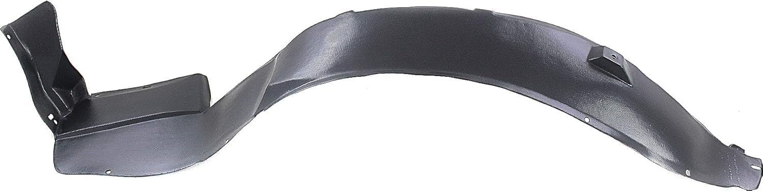 Front Fender Liner Left Driver Side Direct Replacement Compatible With 1997-1998 Pontiac Trans Sport / 1999-2005 Montana GM1248150 10434830