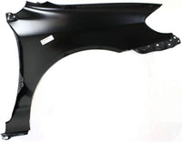 Front Fender Primed Steel Left Driver Side Without Molding Holes Direct Replacement Compatible With 2003-2008 Toyota Corolla TO1240183 5380202060