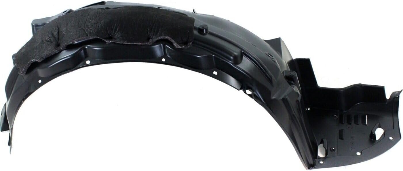 Set Of 2 Front Fender Liner Left Driver & Right Passenger Side Direct Replacement Compatible With 2008-2012 Honda Accord HO1248138 HO1249138 74150TA5A00 74100TA5A00