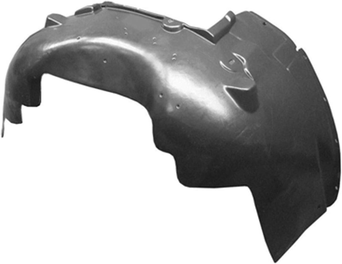 Front Fender Liner Left Driver Side Direct Replacement Compatible With 2007-2013 Chevrolet Avalanche / 2007-2014 Suburban GM1248181 22860087