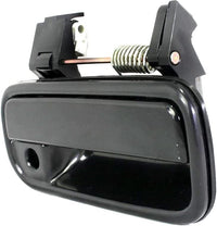 Set of 2 Front Exterior Door Handle Smooth Black Left Driver & Right Passenger Side Direct Replacement Compatible with 1989-1995 Toyota Pickup / 1990-1995 4Runner ‎6921089110-PFM