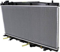 Front Radiator Aluminum Core Direct Replacement Compatible With 2009-2014 Honda Fit HO3010221 19010RB1J51 19010RB0004