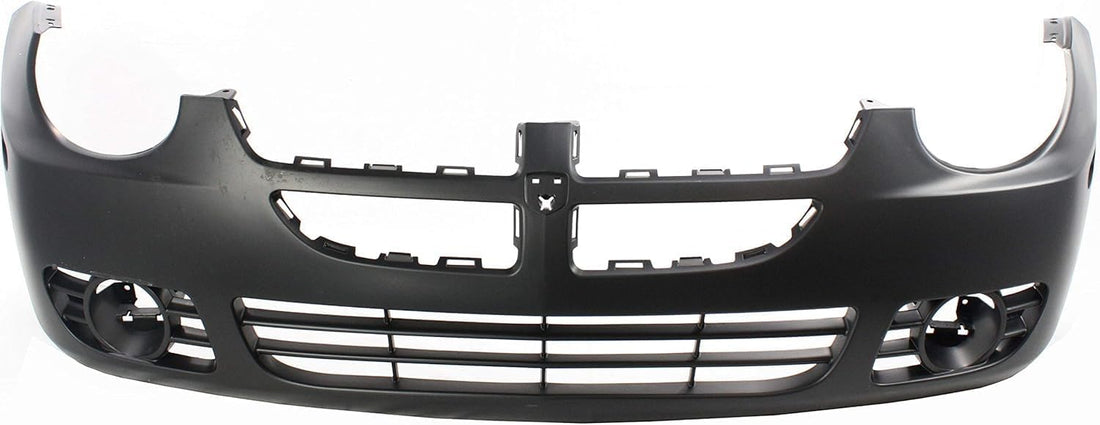 Front Bumper Cover Primed Direct Replacement Compatible With 2003-2005 Dodge Neon CH1000378 5101772AA