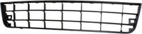 Front Bumper Center Grille Textured Direct Replacement Compatible With 2006-2009 Volkswagen Rabbit VW1036128 1K0853677A9B9