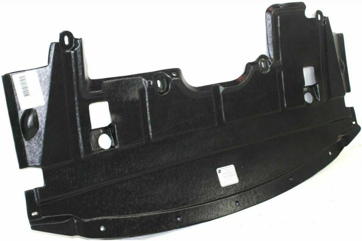 Front Engine Splash Shield + Fender Liner Left Driver & Right Passenger Side Direct Replacement Compatible With 2007-2010 Nissan Altima / 2009-2014 Maxima NI1249119 NI1248119