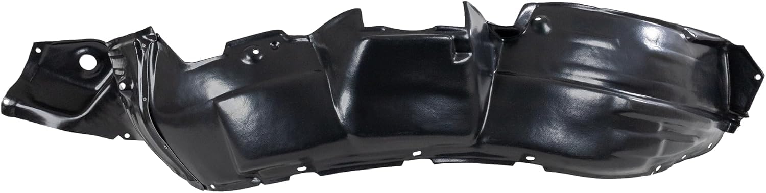 Front Fender Liner Left Driver Side Direct Replacement Compatible With 2001-2007 Toyota Highlander TO1250113 5380648030