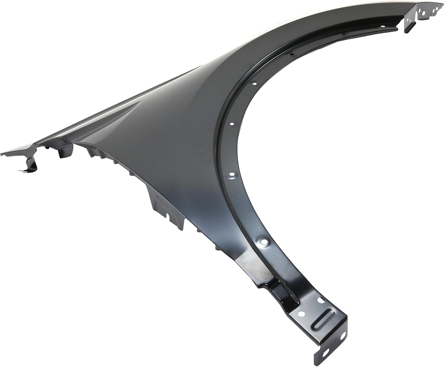 Front Fender Primed Steel Right Passenger Side Direct Replacement Compatible With 2018-2021 Volkswagen Tiguan VW1241150 5NA821106