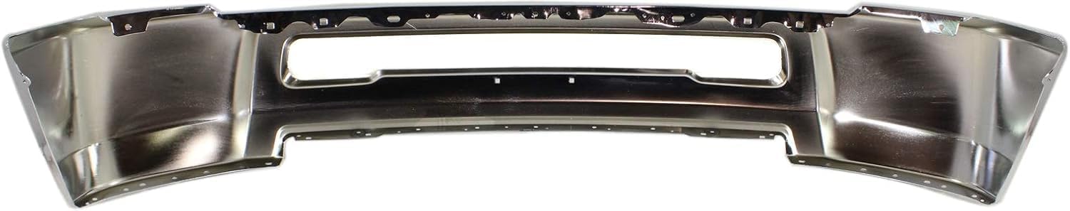 AUTOS PARTS PLUS Front Bumper Chrome Steel Without Fog Light Holes Direct Replacement Compatible With 2010-2018 Dodge Ram 2500 3500 CH1002391 68045699AB