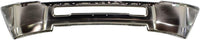 AUTOS PARTS PLUS Front Bumper Chrome Steel Without Fog Light Holes Direct Replacement Compatible With 2010-2018 Dodge Ram 2500 3500 CH1002391 68045699AB