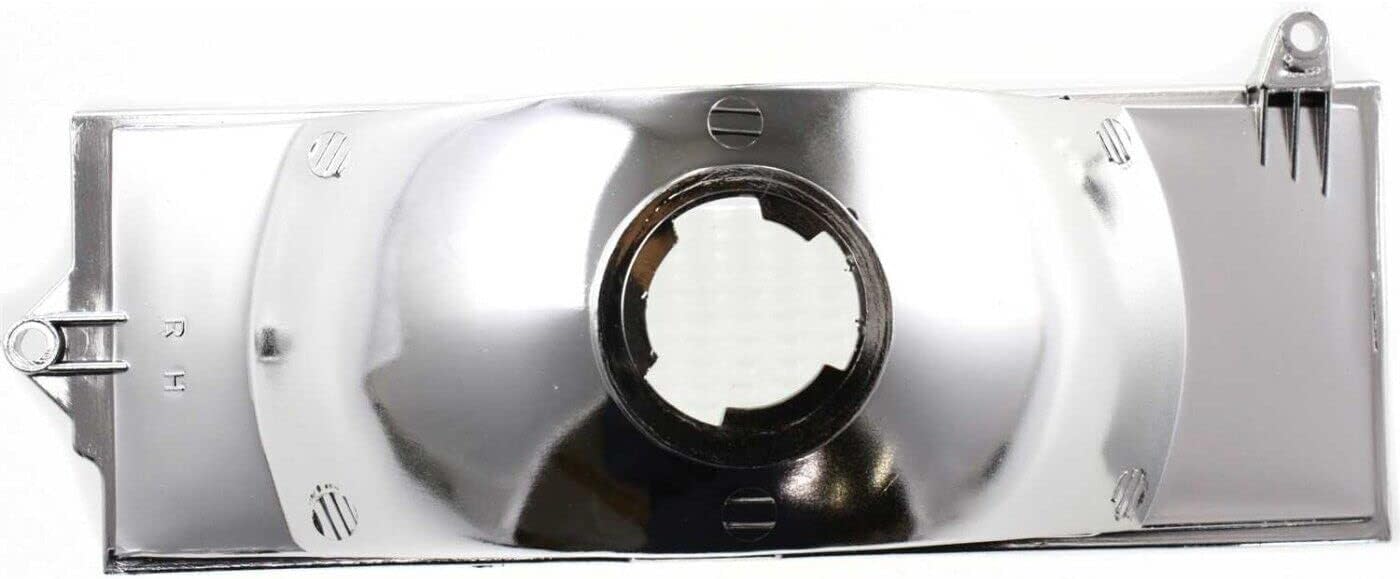 Front Turn Signal Light Below Headlamp Lens & Housing Right Passenger Side Direct Replacement Compatible With 1984-1996 Jeep Cherokee / 1986-1992 Comanche CH2531101 56000098