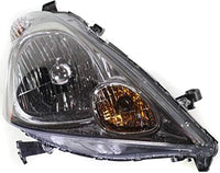 Set Of 2 Front Head Light Assembly Plastic Left Driver & Right Passenger Side Direct Replacement Compatible With 2009-2011 Honda Fit HO2502137 HO2503137 33150TK6A11 33100TK6A11