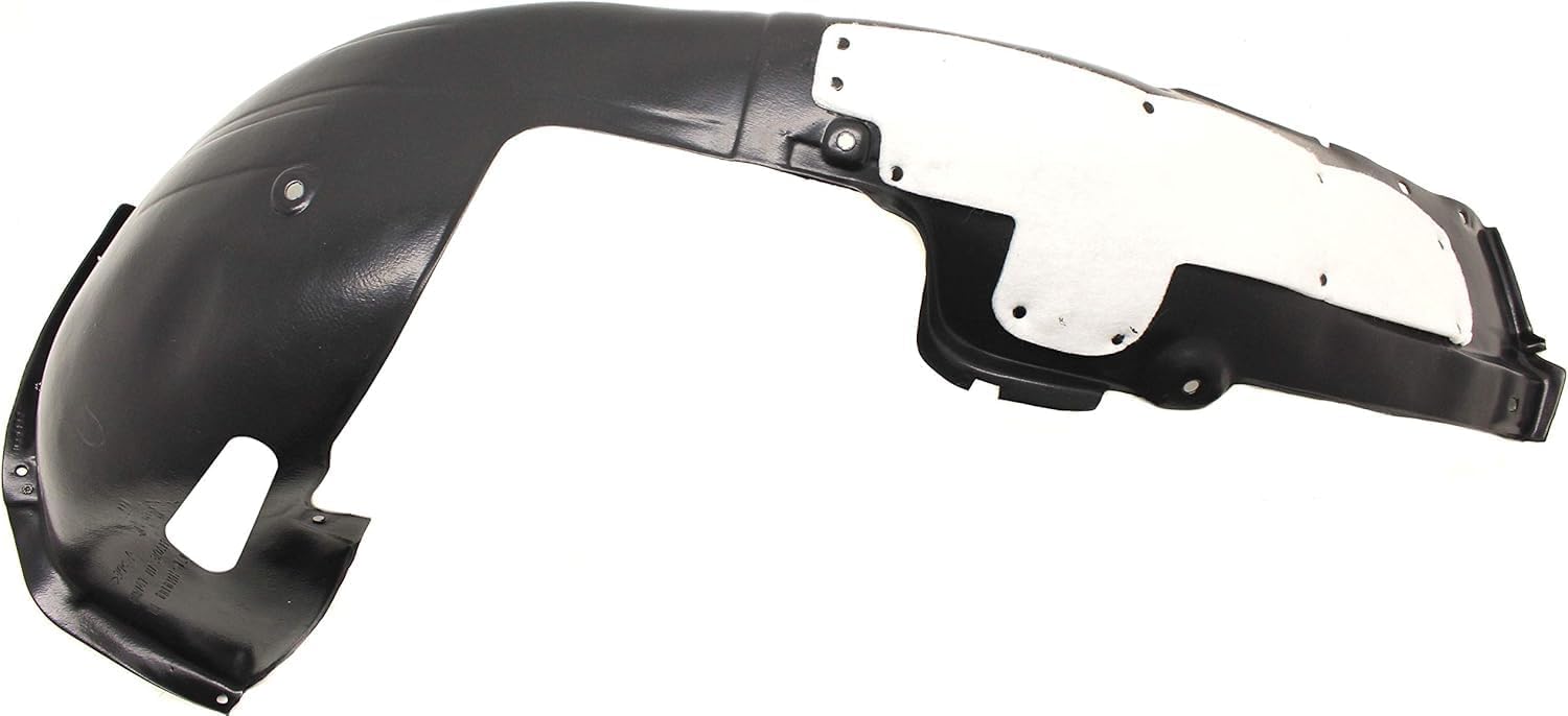 Front Fender Liner Right Passenger Side Direct Replacement Compatible With 2017-2018 Hyundai Elantra HY1249167 86812F2500
