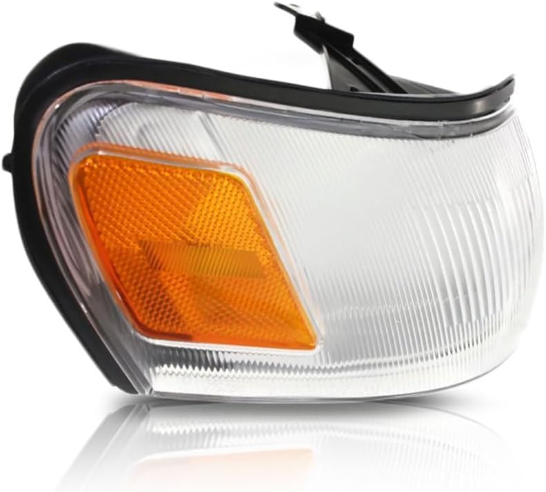 Front Corner Light Assembly Left Driver Side Direct Replacement Compatible With 1993-1997 Toyota Corolla TO2550106 8162012600
