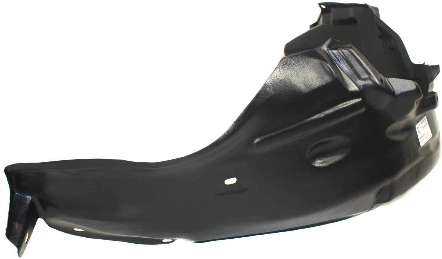 Front Fender Liner Right Passenger Side Direct Replacement Compatible With 2000-2001 Nissan Maxima NI1251111 638402Y900