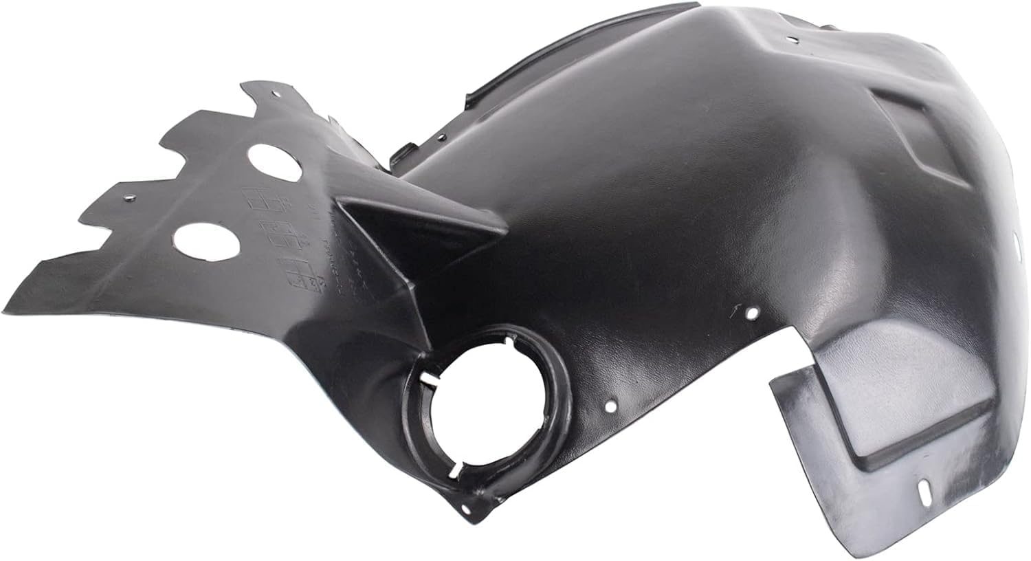 Front Section Fender Liner Cover Extension Right Passenger Side Direct Replacement Compatible With 2008-2014 Cadillac CTS GM1249198 25940080