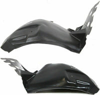 Set Of 2 Front Section Fender Liner Cover Extension Left Driver & Right Passenger Side Direct Replacement Compatible With 2008-2014 Cadillac CTS GM1248198 GM1249198 25940080 25940079