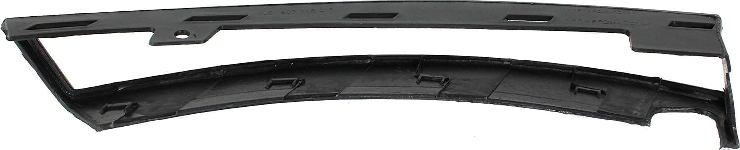 Front Bumper Molding Primed Right Passenger Side Direct Replacement Compatible With 2006-2010 Volkswagen Passat VW1059101 3C0807718CGRU