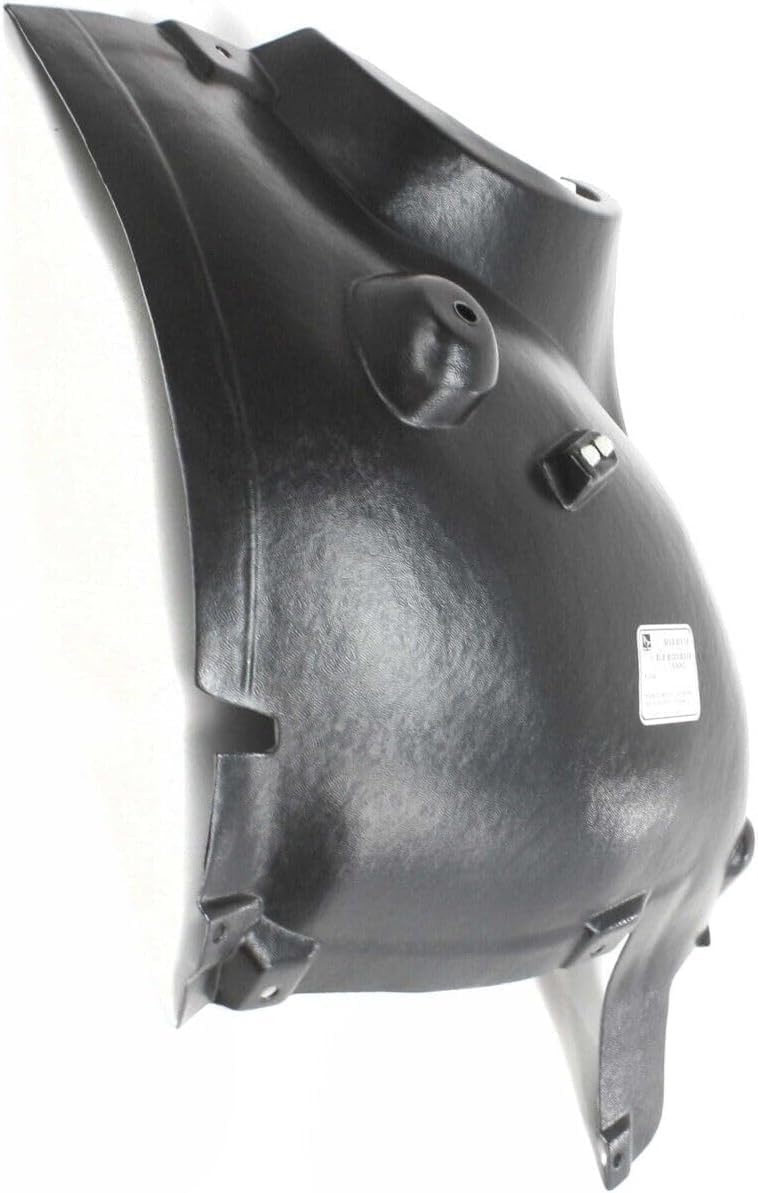 Front Upper Section Fender Liner Right Passenger Side Direct Replacement Compatible With 2003-2009 Mercedes Benz CLK-Class MB1249137 2098840622