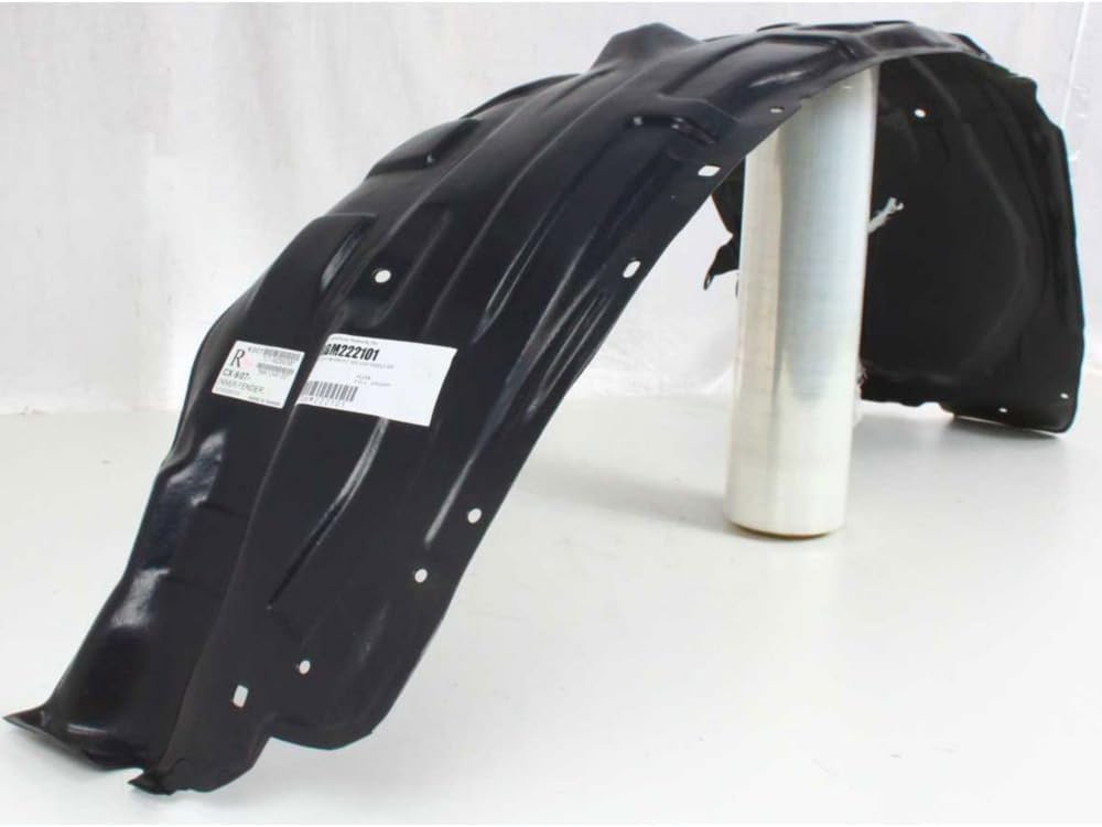 Front Fender Liner Right Passenger Side Direct Replacement Compatible with 2007-2009 Mazda CX-9 MA1249130 TD1156130F