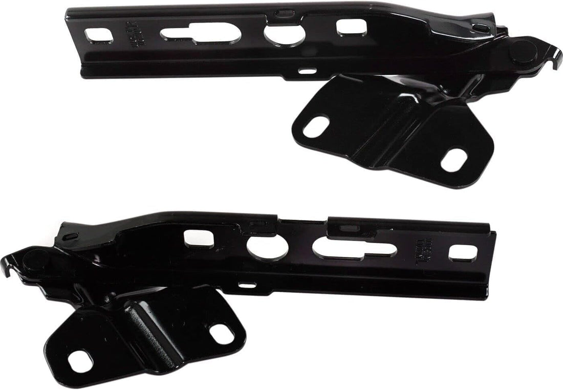 Set Of 2 Front Hood Hinge Assembly Steel Left Driver & Right Passenger Side Direct Replacement Compatible With 2015-2018 Audi Q3 AU1236105 AU1236104 8U0823302 8U0823301