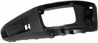 Front Bumper Primed Steel + Lower Valance Air Deflector + Extension Textured + End Caps Left & Right Side Direct Replacement Compatible With Chevrolet Silverado 1500 2007-2013
