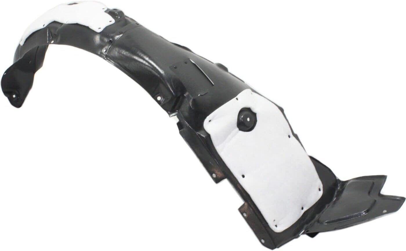 Front Fender Liner Right Passenger Side Direct Replacement Compatible With 2014 Hyundai Sonata HY1249135 868123Q700