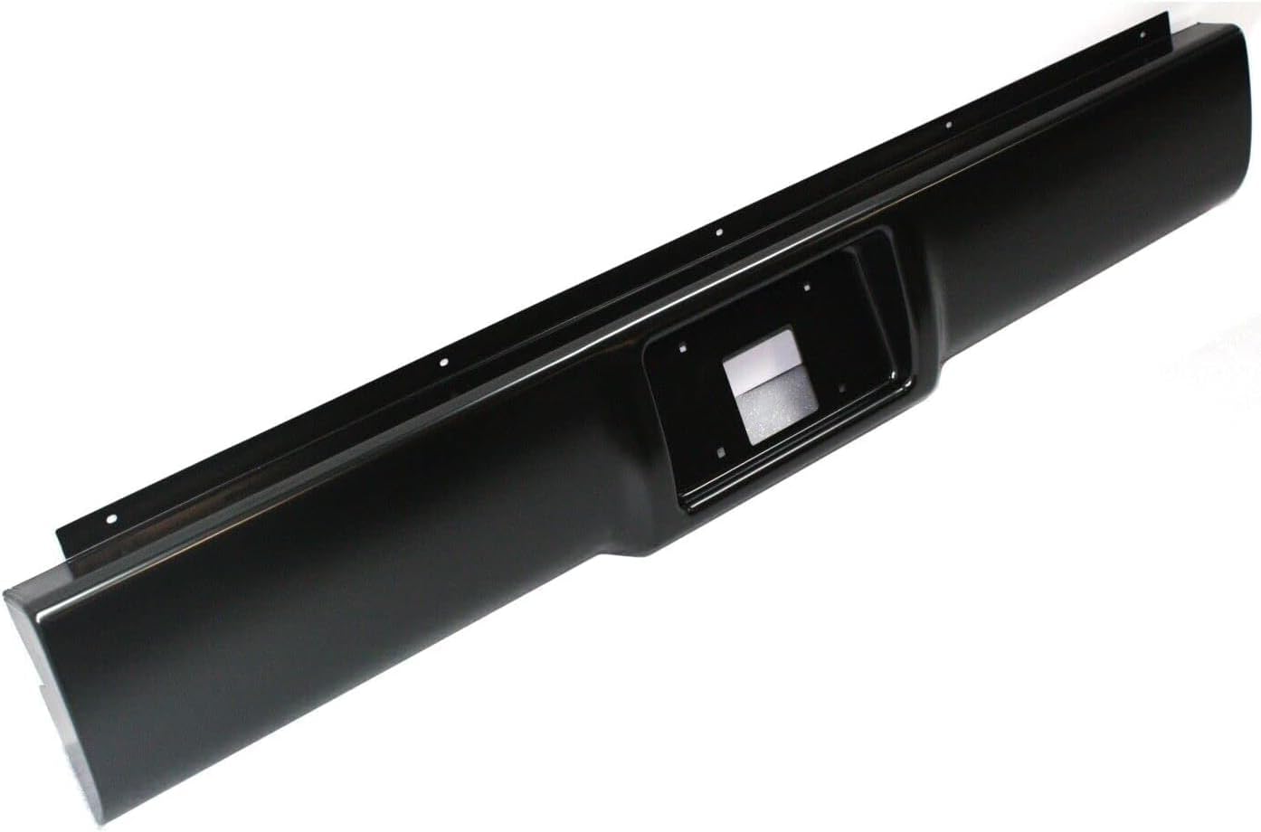 AUTOS PARTS PLUS Rear Roll Pan Primed Steel With License Plate Part and Light Kit Direct Replacement Compatible With 1988-1998 Chevrolet/GMC C/K-Series REPC825508