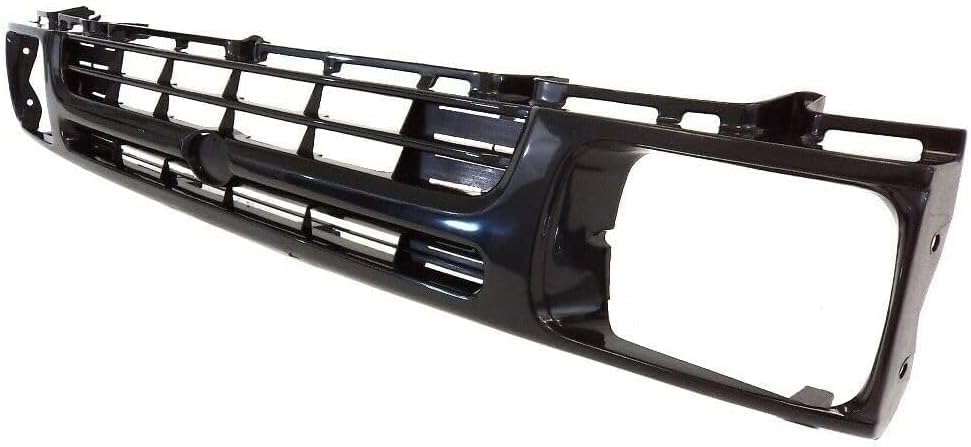 Front Grille Primed Shell And Insert Direct Replacement Compatible With 1989-1991 Toyota Pickup TO1200134 5311189131