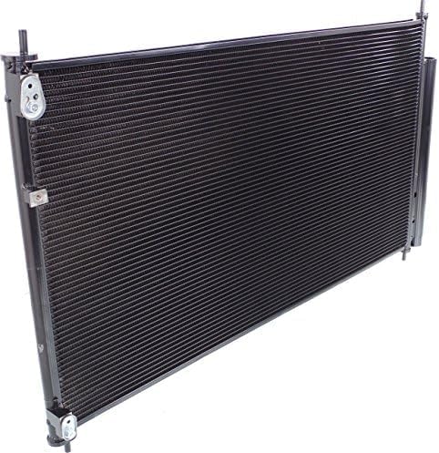 Front A/C Condenser Aluminum Core Direct Replacement Compatible With 2005-2010 Honda Odyssey HO3030137 80110SHJ305 80110SHJA02