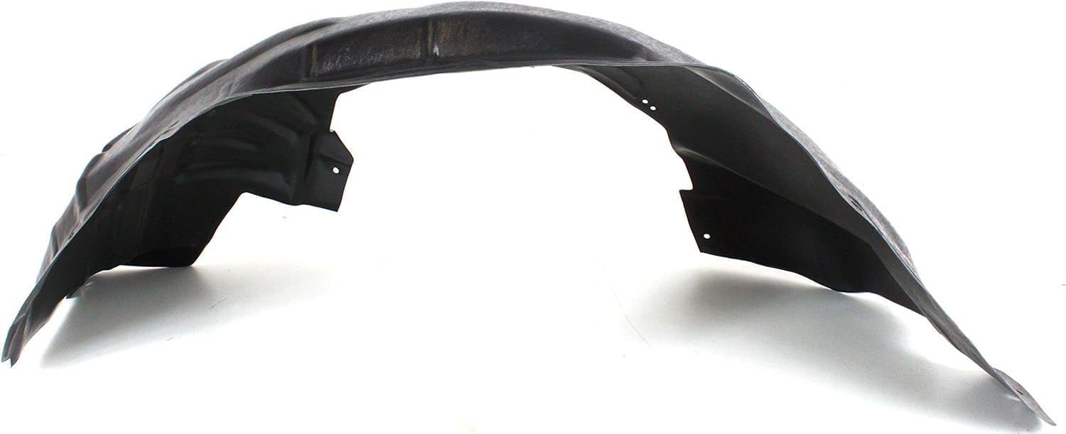 Front Inner Fender Liner Left Driver Side Direct Replacement Compatible With 2008-2012 Jeep Liberty CH1248146 55157411AD