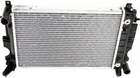 Front Radiator Aluminum Core Direct Replacement Compatible With 1991-1998 Saab 900/1999-2003 9-3 SB3010101 20034729596
