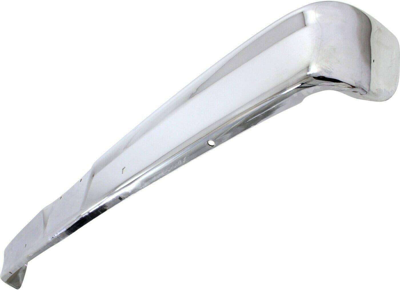 Front Bumper Chrome Steel Direct Replacement Compatible With 1967-1977 Ford F-Series FO1002102 C4TZ17757D