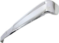Front Bumper Chrome Steel Direct Replacement Compatible With 1967-1977 Ford F-Series FO1002102 C4TZ17757D