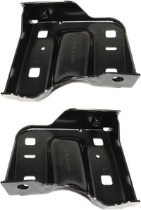 AUTOS PARTS PLUS Set Of 2 Front Bumper Inner Bracket Steel Right Passenger & Left Driver Side Direct Replacement Compatible With Chevrolet Silverado/GMC Sierra 2500HD 3500HD 2015-2019 GM1062112