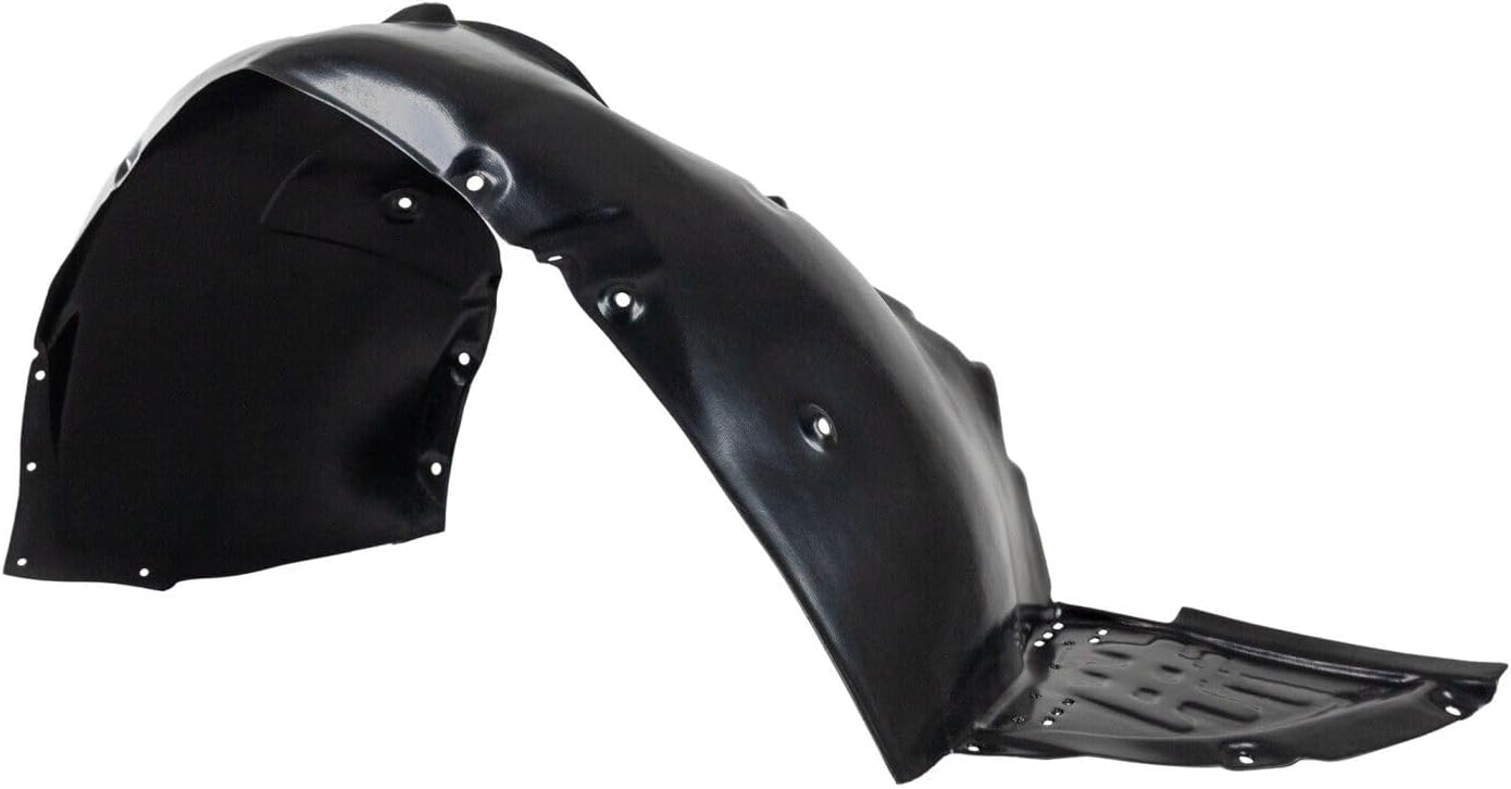 Front Fender Liner Right Passenger Side Direct Replacement Compatible With 2011-2014 Hyundai Genesis HY1249128 868123M200