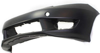 Front Bumper Cover Primed Plastic + Lower Grille Textured Direct Replacement Compatible With 2009-2011 Honda Fit