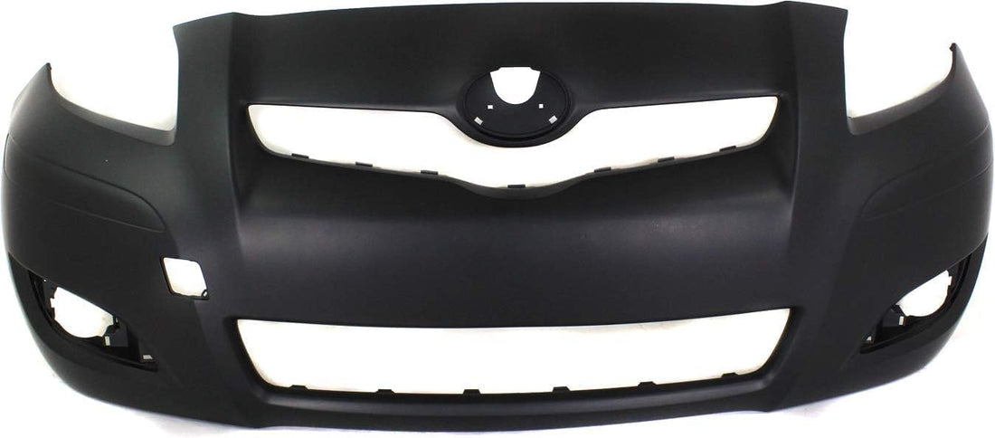 Front Bumper Cover Primed Direct Replacement Compatible With 2009-2011 Toyota Yaris TO1000352 5211952961
